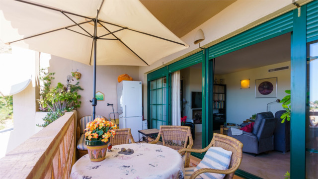 Атико с видами на море в городе Финестрат