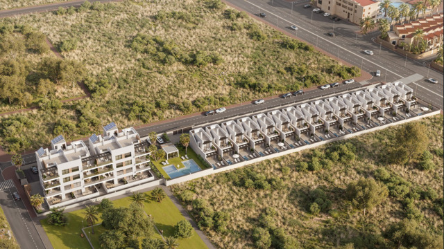 Новый пентхаус с солярием в городе Торревьеха