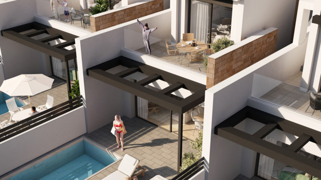 Вилла с тремя спальнями в популярном районе Агуас-Нуэвас