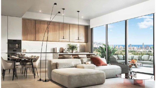 Modern Style Apartments in a New Gated Complex in Finestrat