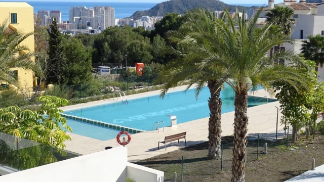 Квартира с отличными видами в городе Финестрат