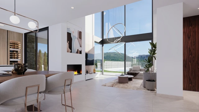 Шикарная вилла в элитном районе  в Финестрате