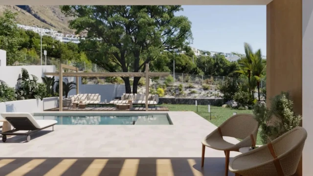 New Villa in the Suburbs of Benidorm