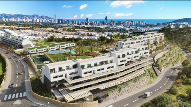 Duplex in a luxurious complex in the city of Finestrat