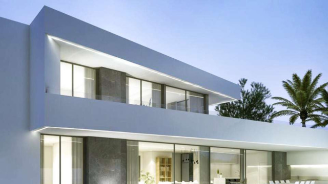 ​Современная вилла с видом на море в Benitachell​