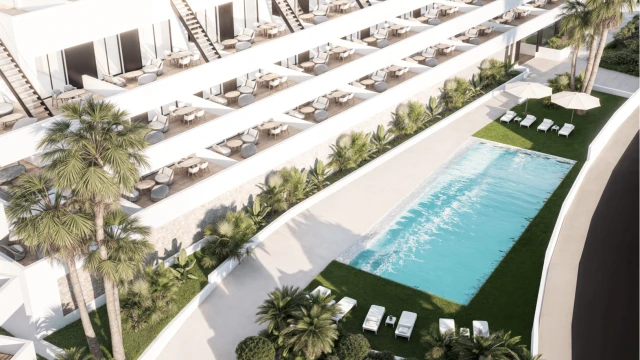 Комфортабельные апартаменты в городе Финестрат