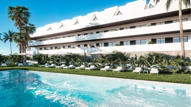 Апартаменты с двумя спальнями в городе Финестрат