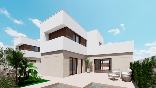 Willą z trzema sypialniami w mieście Los Alcázeres