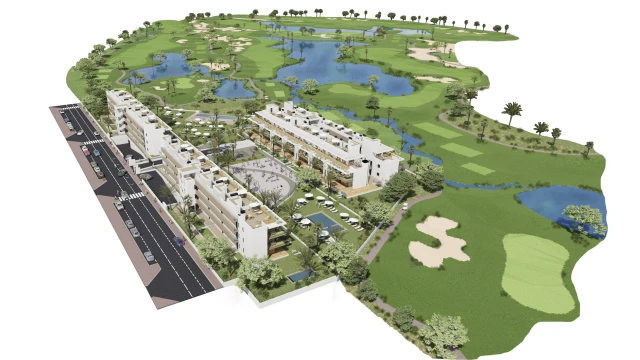 Villa con tres dormitorios en la ciudad de Los Alcázares