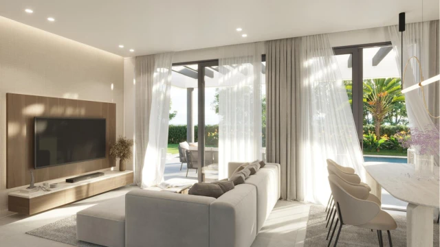 New villa in Finestrat with four bedrooms