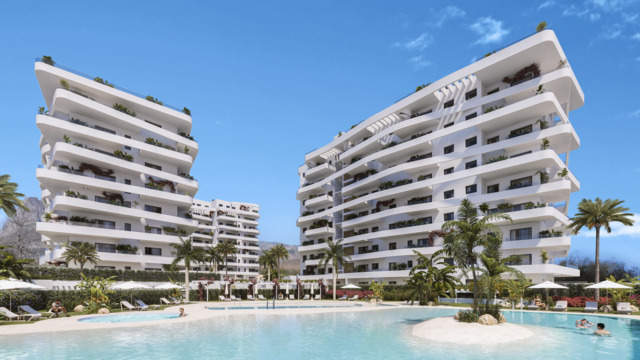 Новая квартира с одной спальней в городе Вильяхойоса