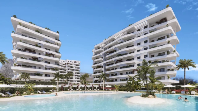 Апартаменты с видом на море в городе Вильяхойоса