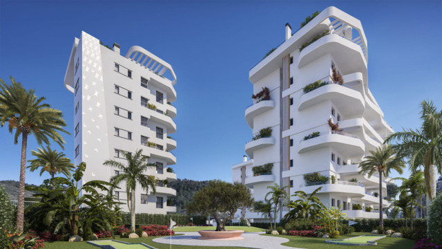 Апартаменты с видом на море в городе Вильяхойоса