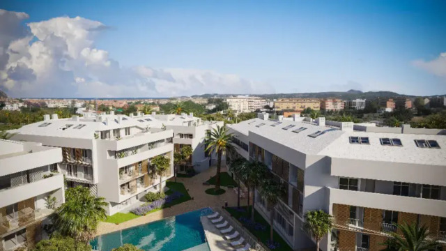 Новые апартаменты с двумя спальнями в городе Javea