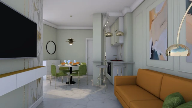 Современная квартира-студия в центре Торревьехи