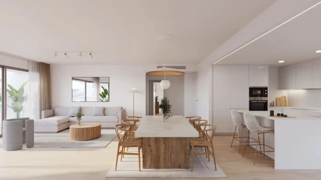 Новая квартира с 4 спальнями в городе Аликанте