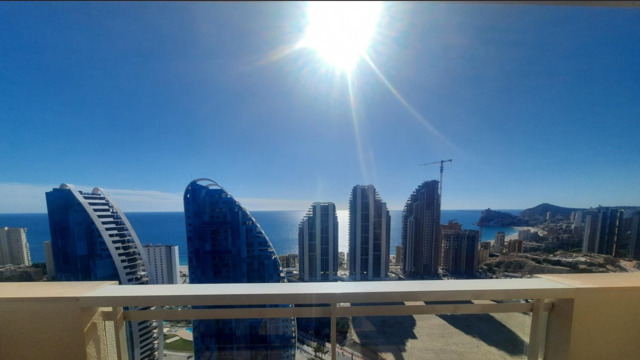 Квартира с панорамным видом в городе Бенидорм