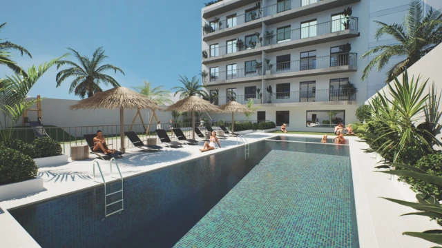 Апартаменты в El Campello с видом на море