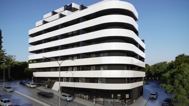 Апартаменты с видом на море в Кальпе