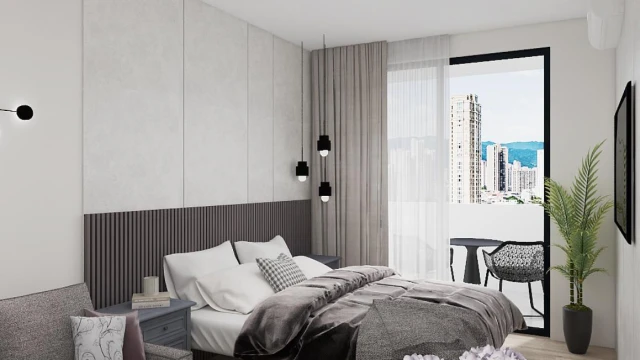 Здание гостиницы с 8 апартаментами в городе Бенидорм