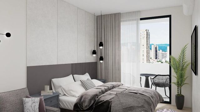 Здание гостиницы с 8 апартаментами в городе Бенидорм