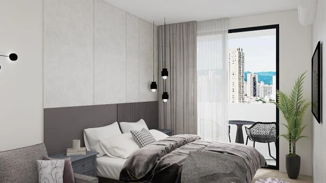 Здание гостиницы с 8 апартаментами в городе Бенидорм