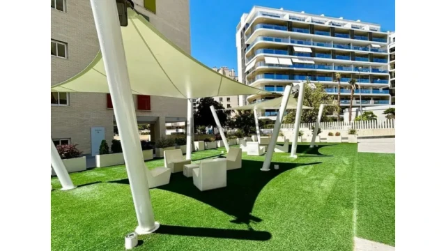 Апартаменты у моря с двумя спальнями в городе Аликанте