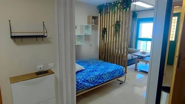 Студия с видом на море в городе Бенидорм