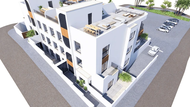 Апартаменты на нижнем этаже от застройщика в Бенихофар