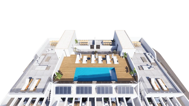 Пентхаус с тремя спальнями в Бенихофар