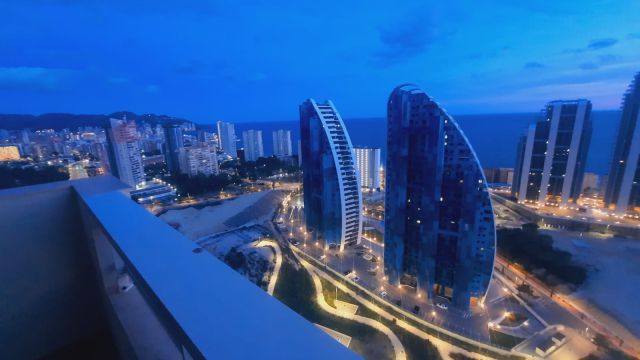 Уникальная квартира с панорамным видом в городе Бенидорм