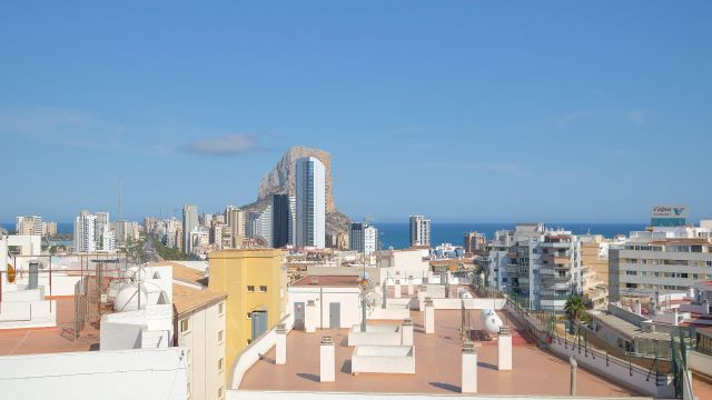 Просторная квартира в отличном состоянии в Кальпе