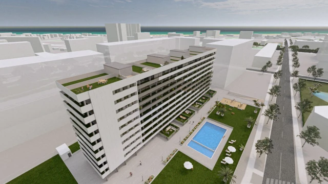 Квартира с двумя спальнями в городе Аликанте