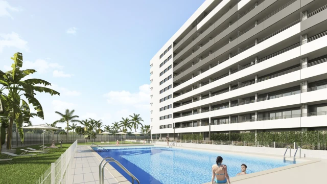 Квартира с двумя спальнями в городе Аликанте