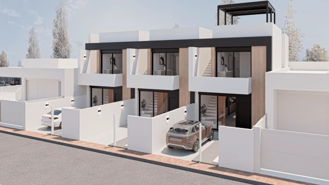 Новый таунхаус с тремя спальнями в Сан-Педро-дель-Пинатар