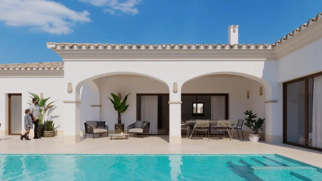 Вилла в эксклюзивном комплексе в Сан-Педро-дель-Пинатар