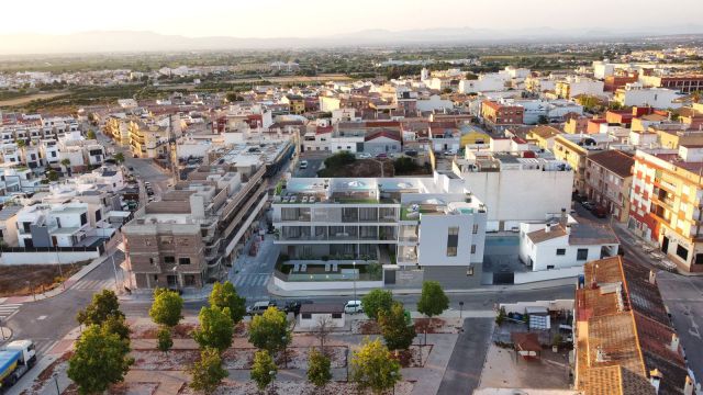 Пентхаус с тремя спальнями и солярием в Benijofar