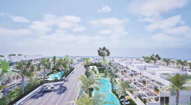 Apartamentos y Áticos en Mar de Cristal: Descubre este moderno complejo a solo 500m de la playa, ideal como vivienda o inversión. ¡Solicita información!
