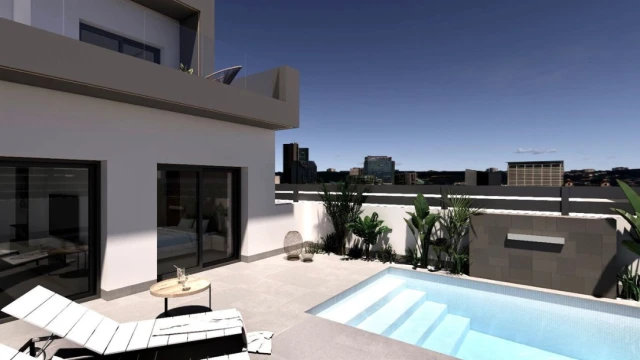 Современные виллы в Бенихофаре: комфорт и элегантность недалеко от моря