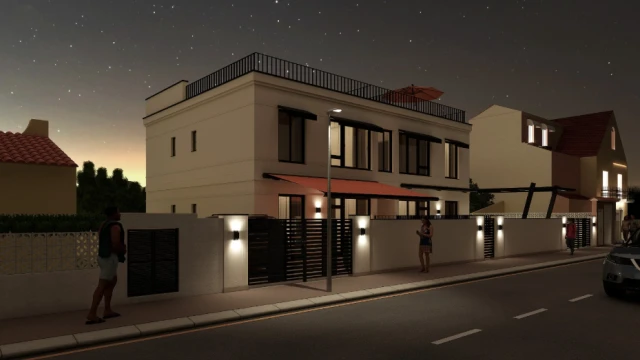 Эксклюзивные бунгало в современном средиземноморском стиле