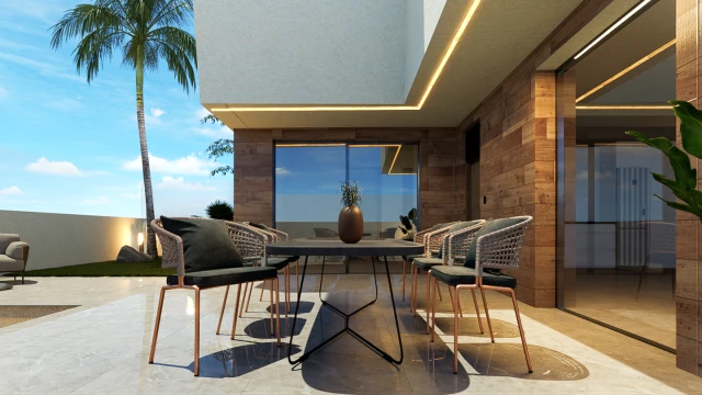 Эксклюзивные виллы в San Pedro del Pinatar с частным бассейном