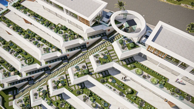 Exclusive new developments with sea views near Mascarat port