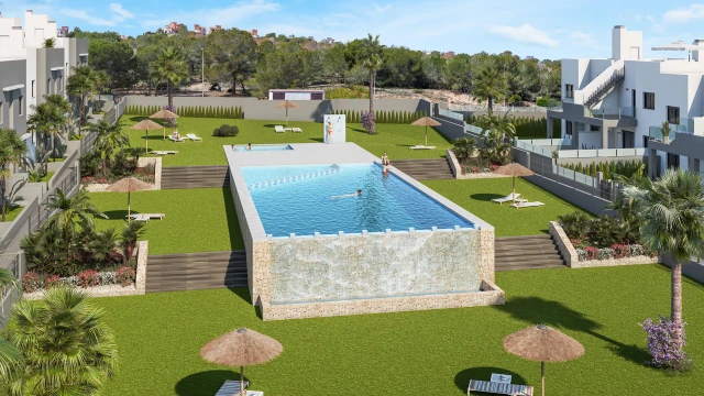 Эксклюзивный комплекс в San Miguel de Salinas с видом на море и бассейном