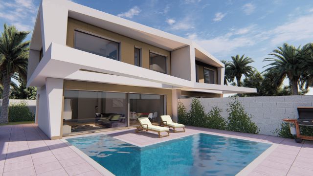 Вилла в Гран Алакант с собственным бассейном и прекрасным видом【Продажа】