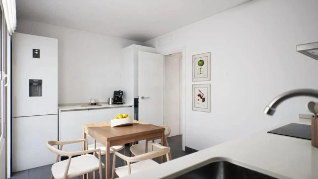 Таунхаус с современным дизайном в Гран-Аликанте, Аликанте. 72-130 м², 2-3 спальни, 2 ванные, бассейн. 270.000 €.