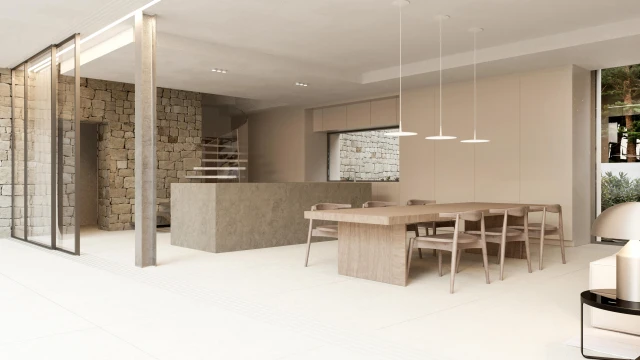 Откройте для себя роскошную виллу с современным дизайном, высокими стандартами качества и привилегированным расположением недалеко от пляжей и…