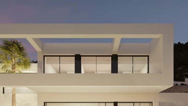 Эксклюзивная вилла в Бениссе с видом на море: современный дизайн, приватность, бассейн. 770 м², 4 спальни, 6 ванных. Все удобства для роскошной жизни у…