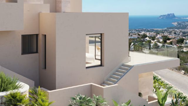 Эксклюзивная вилла в строительстве на побережье Коста-Бланка с потрясающим видом на море и современным дизайном. Площадь 597 м², 4 спальни, бассейн, сад,…