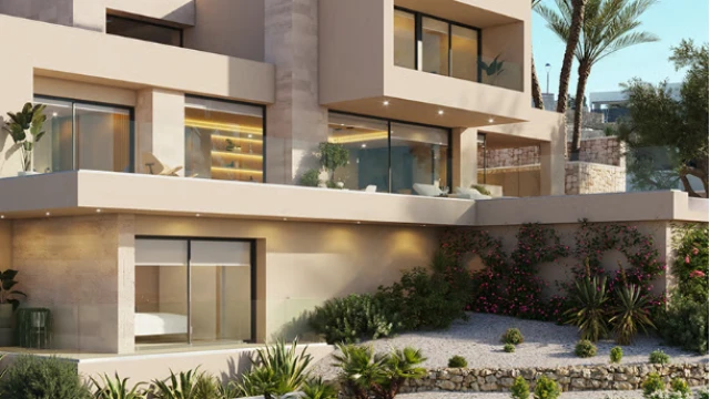 Эксклюзивная вилла в строительстве на побережье Коста-Бланка с потрясающим видом на море и современным дизайном. Площадь 597 м², 4 спальни, бассейн, сад,…