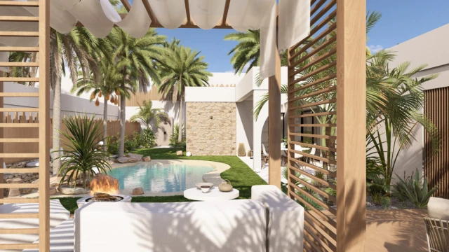 Modern Villas with Smart Climate Control, Designer Kitchen, Private Pool, and Sustainable Features in Tranquil Setting